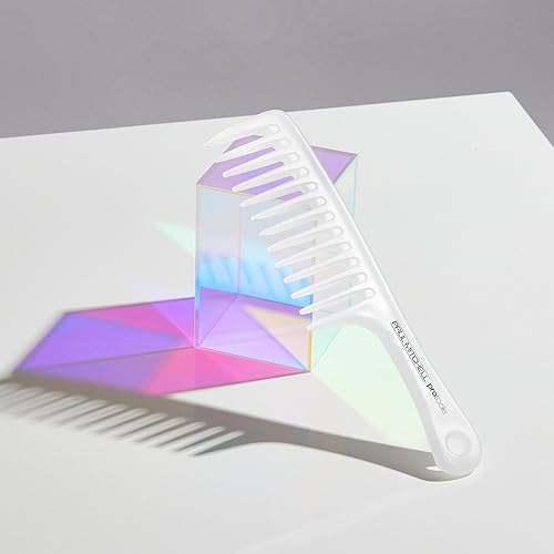 Miniatura 6 de Paul Mitchell Peine desenredante, peine de dientes anchos desenreda el cabello húmedo o seco Opaco (paquete de 1)