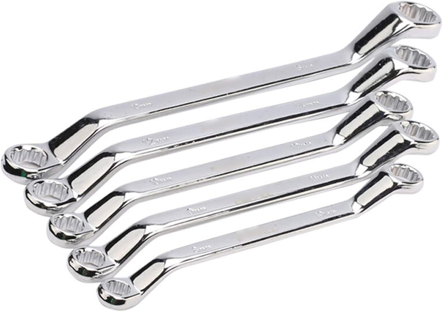 Multi-Function Wrench Tools Tool Box End Wrench 1pc Fully Polished Double-Headed Plum Blossom Wrench Hand Repair Tools Universal Wrench (Size : 13x15mm)