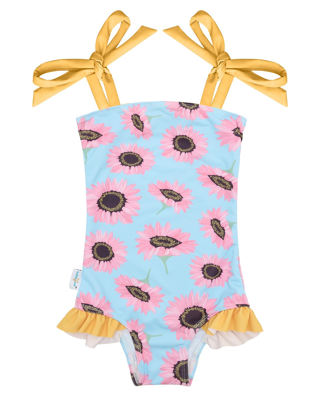 babygoal Toddler Girl Swimsuit One Piece, Baby Swimwear Summer Beach Bathing Suit 9M-6Y