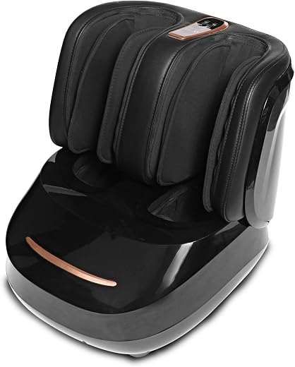 RIAR ELUX Leg & Foot Massager for Pain Relief | 9 Modes, 6 Speed & Intensity Levels | Deep Kneading, Shiatsu, Air Compress...