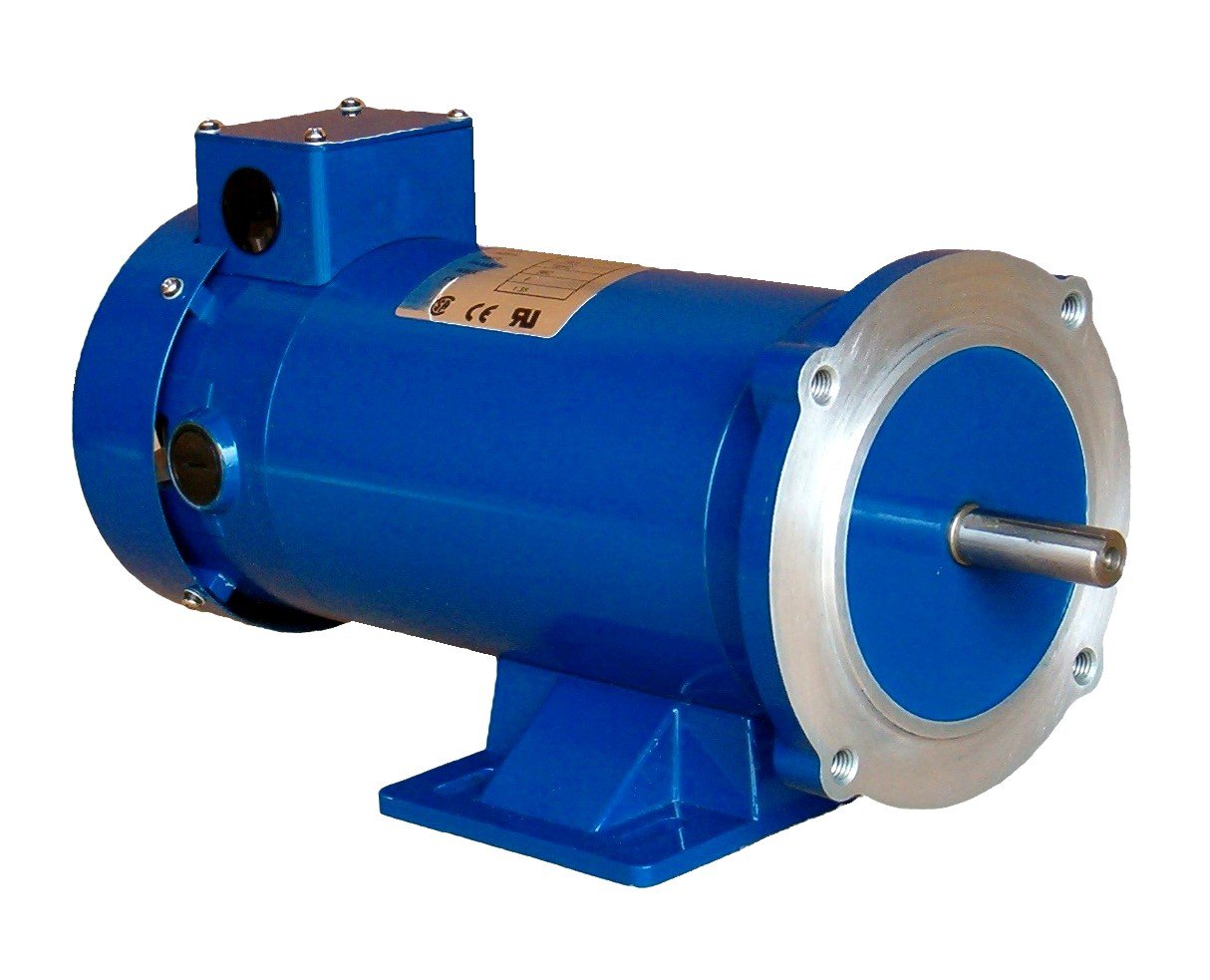 Hallmark Industries MD0505B DC Motor, 1/2 hp, 1800 RPM, 90VDC, 56C, TEFC, with Foot