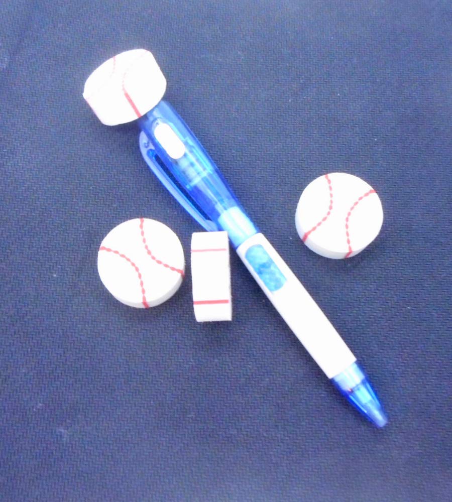 Amazon | 野球 グラシアス コイン型消しゴム(野球ボール5個