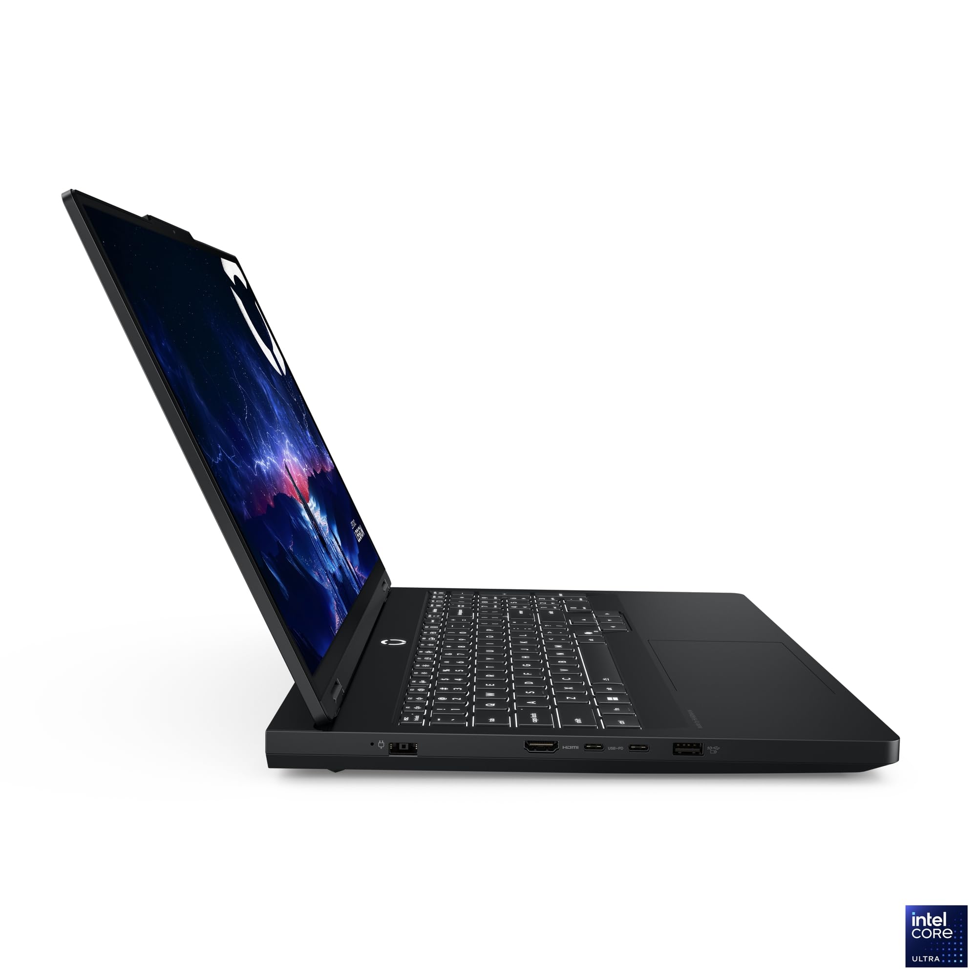Lenovo Legion Pro 5 16IAX10H - Ordinateur Portable Gaming 16'' OLED WQXGA 165Hz (Intel Ultra 7 255HX, RAM 32Go, SSD 1To, NVIDIA RTX 5070 8GB, Windows 11) Clavier rétroéclairé en Blanc AZERTY - Noir