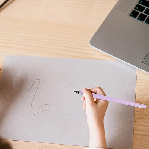 Miniatura 4 de Lápices de metal, 2 lápices de metal para niños, sin corte, lápices de metal para niños