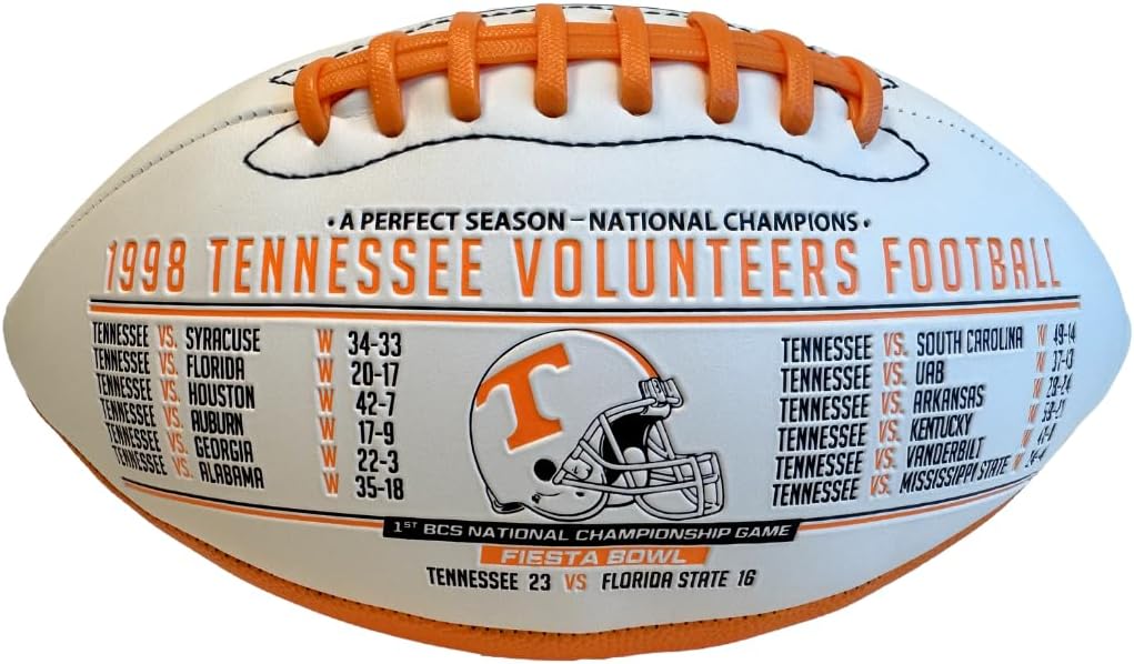 NIKCO SPORTS Tee Martin Autograph Tennessee Volunteers 25th Anniversary | Limited Edition of 2,023 | 1998 NCAA National Championship College Football | Vols Collectible Gift Fan Memorabilia COA - Image 6