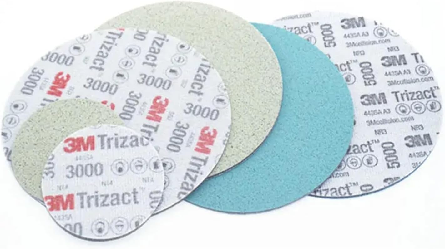 15PC 3M 3/6 Inch Disc Sandpaper 02085 02087 30662 Self Adhesive 3000-5000 Grit Car Paint Surface Polishing(6inch 5000 grit)