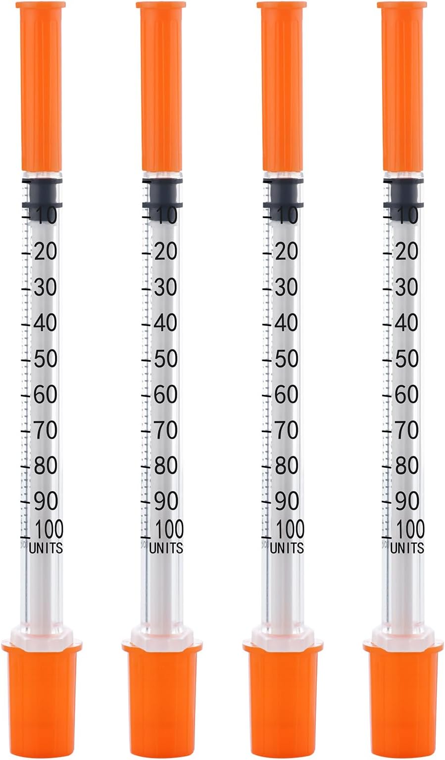 30G 1cc 1/2" Syringe - Individual Package-100 Pack
