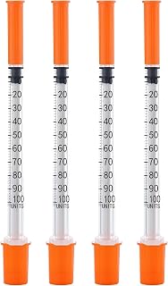 30G 1cc 1/2" Syringe - Individual Package-100 Pack