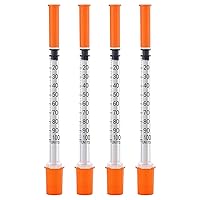 Vista 11 de 29G 1cc 1/2" Jeringa con aguja - Paquete individual desechable - 100