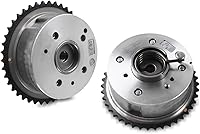 PANGOLIN 2PCS VVT Intake & Exhaust Camshaft Sprockets 24350-2G750 24370-2G750 for Kia Optima Sonata Tucson Hyundai Santa Fe 2.0L 2.4L