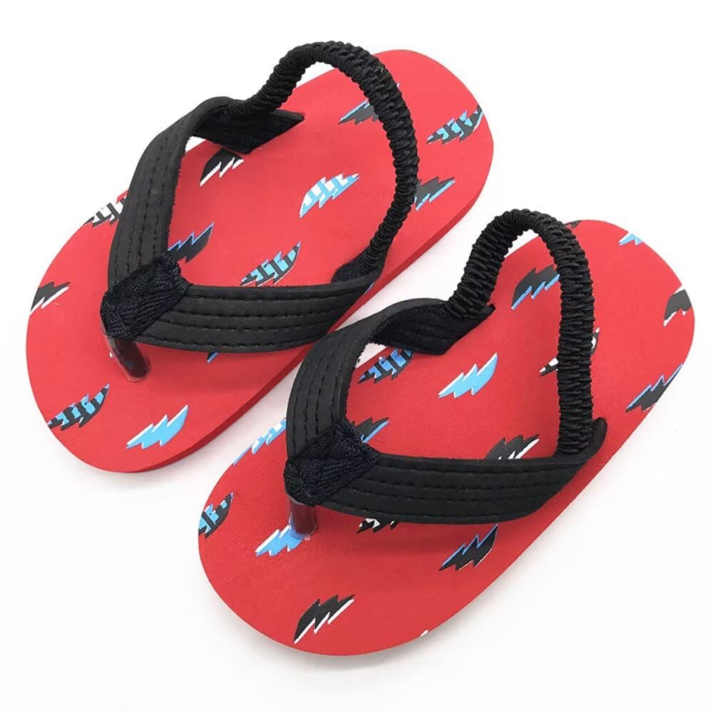 SANDUWOP Toddler Girls & Boys Flip Flops Sandals Cute Summer Beach Pool Water Shoes