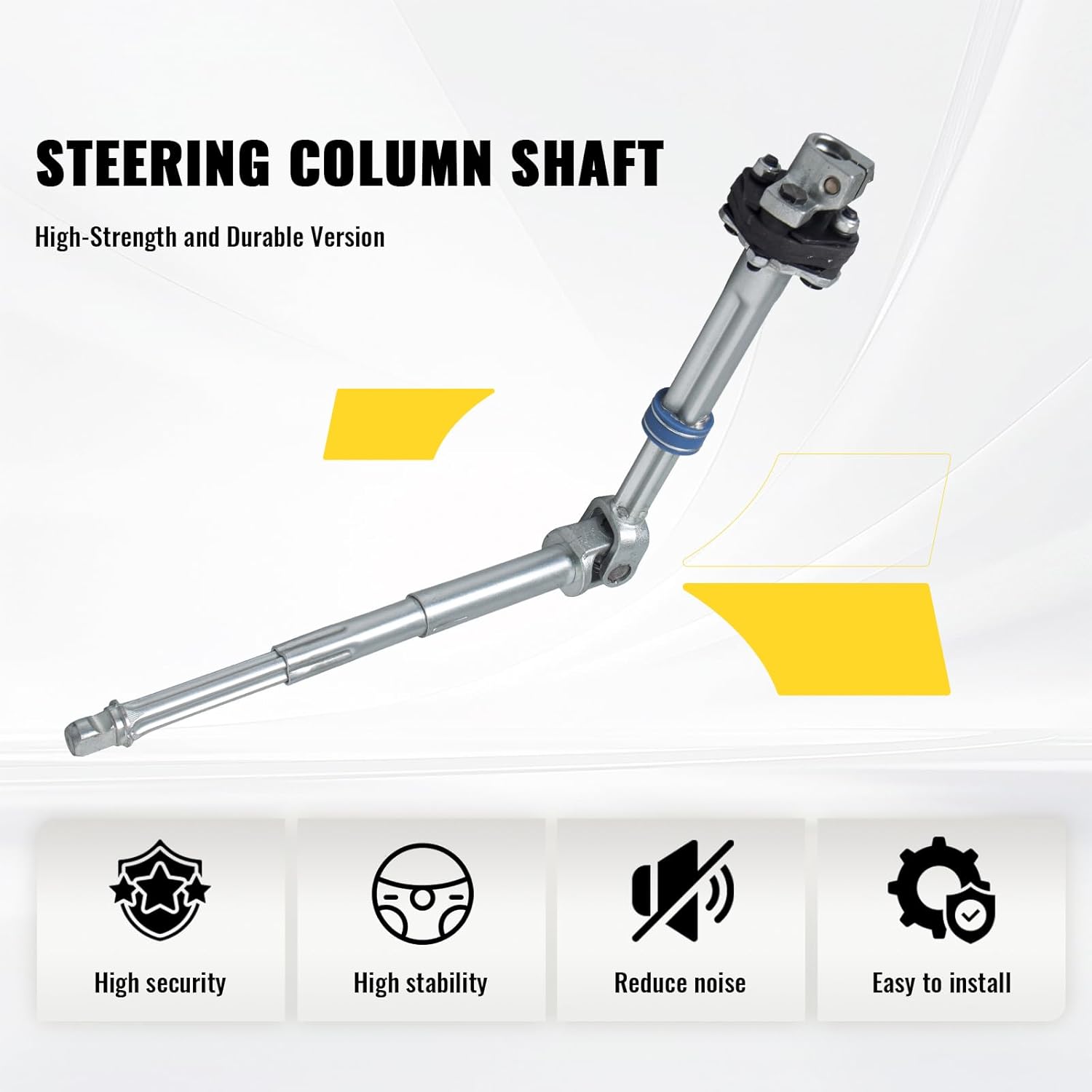 TUCAREST 425-381 Lower Steering Shaft Column w/U-Joint Compatible with 1996-2004 Fo-rd Mustang (03-04 Fit Submodel:Base，GT),Replace # 3R3Z3B676AB F6ZZ3B676A