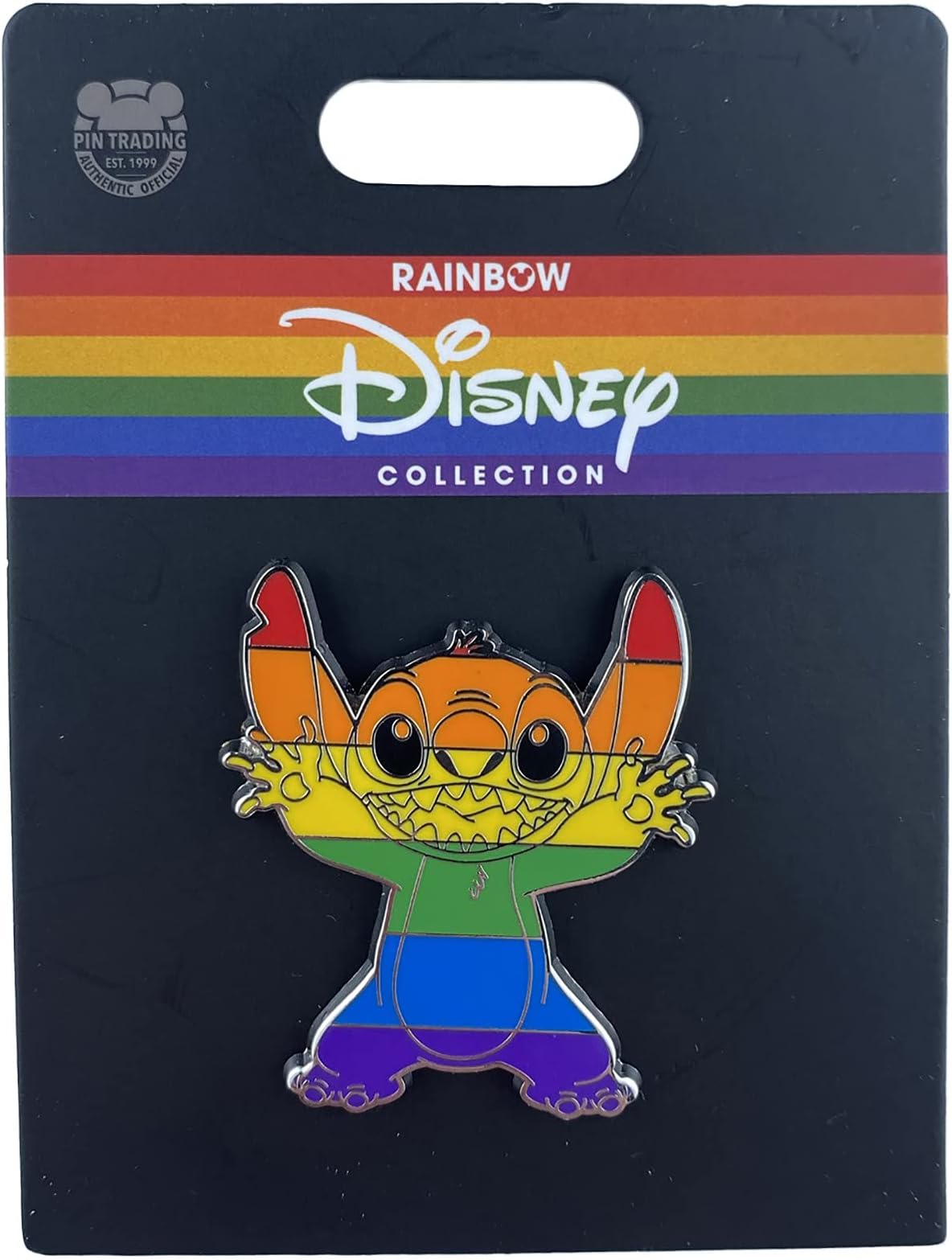 Disney Pin - Rainbow Pride Collection - Stitch
