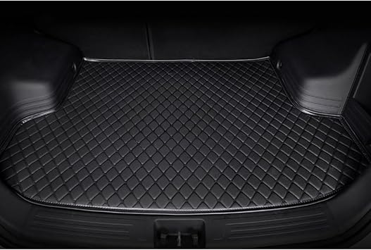 Car Boot Liners for Haval X-Dog 2022, Tailored Leather Waterproof Antislip Boot Mats, Car Boot Protector Interior Accessories,Black-Low