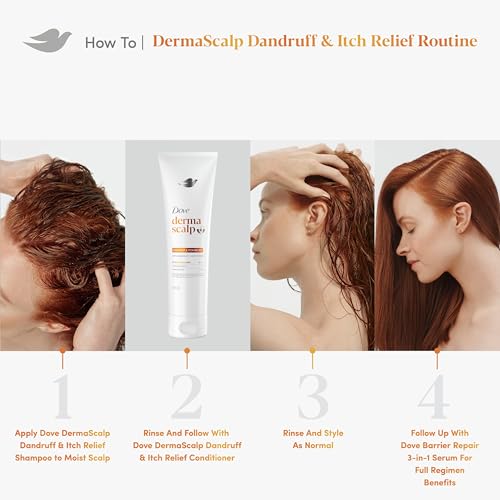 Dove Derma Scalp Dandruff & Itch Relief Conditioner 1 ct, 9 Fl oz - image 4