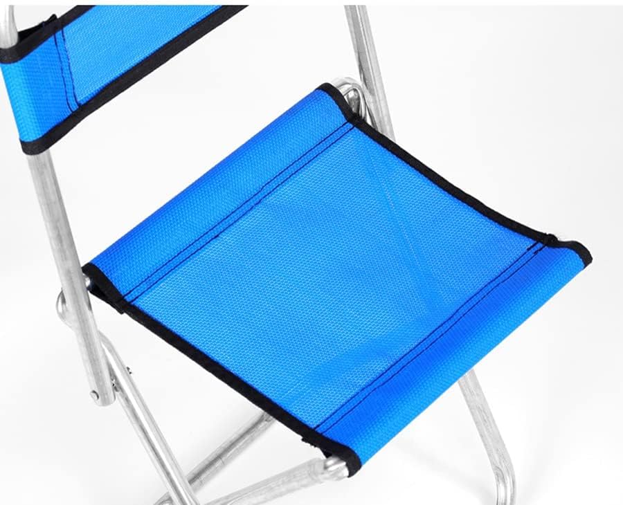Miniatura 6 de Abcsea Sillas plegables de 1 pieza para exteriores y campamentos, sillas de pesca plegables, sillas plegables portátiles, sillas de jardín plegables