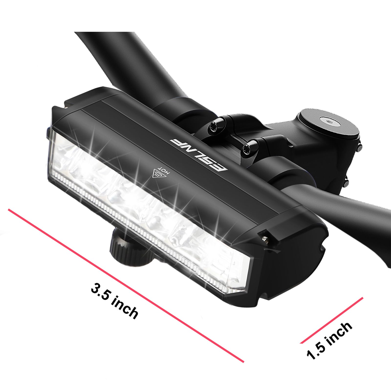 Amazon.com : 1700 Lumen Bike Light, Front and Back Bicycle Lights