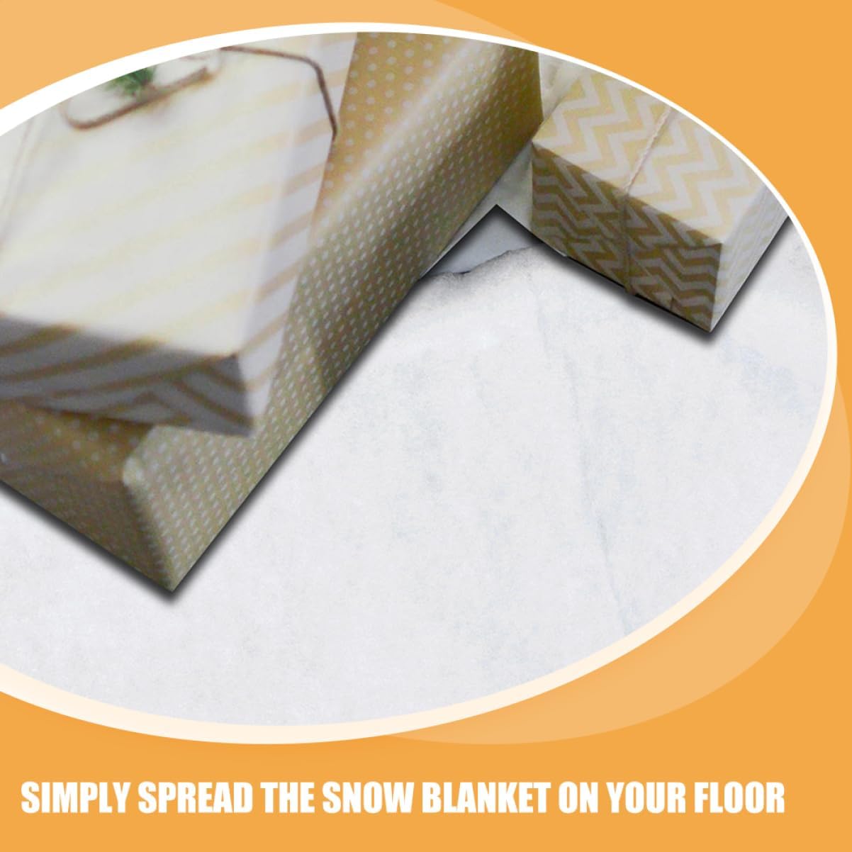 Cabilock 2pcs Thick White Artificial Snow Blanket for Christmas Decorations Realistic Faux Snow for Scenes Safe Material for Holiday Fun and Indoor Use