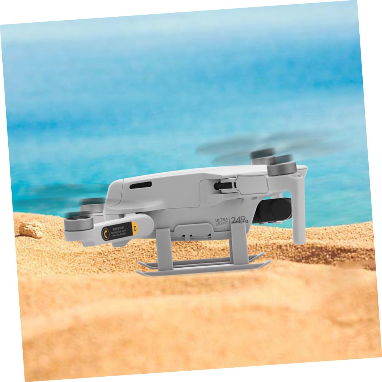 NOLITOY Kit de Protección para Hélices y Patas Elevadoras para Dron Mini Accesorio Ligero y Compacto para Aumentar Altura de Aterrizaje Fácil Instalación y Transporte Compatible con
