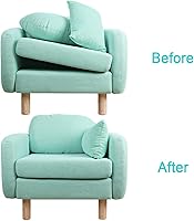 Vista 2 de Almohadillas de agarre para sofá, 12 almohadillas de velcro con autoadhesivas para evitar que los cojines de sofá se deslicen, para sofá, sofá