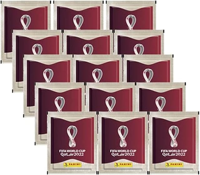 Panini FIFA World Cup Qatar 2022 Official Sticker Series (15 x Sticker Bags)