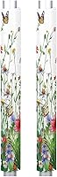 Vista 22 de Pardick Juego de 2 fundas para mango de puerta de refrigerador de madera con diseño de conejito de Pascua y huevo, lavables, para nevera