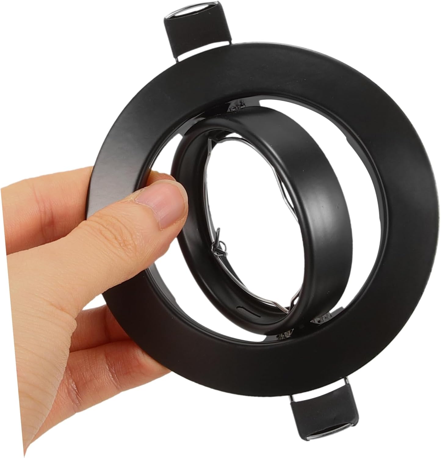 Recessed Light Trims Spotlight Frame Easy Install Ceiling Lamp Mount for Kitchen Dining Room Bedroom