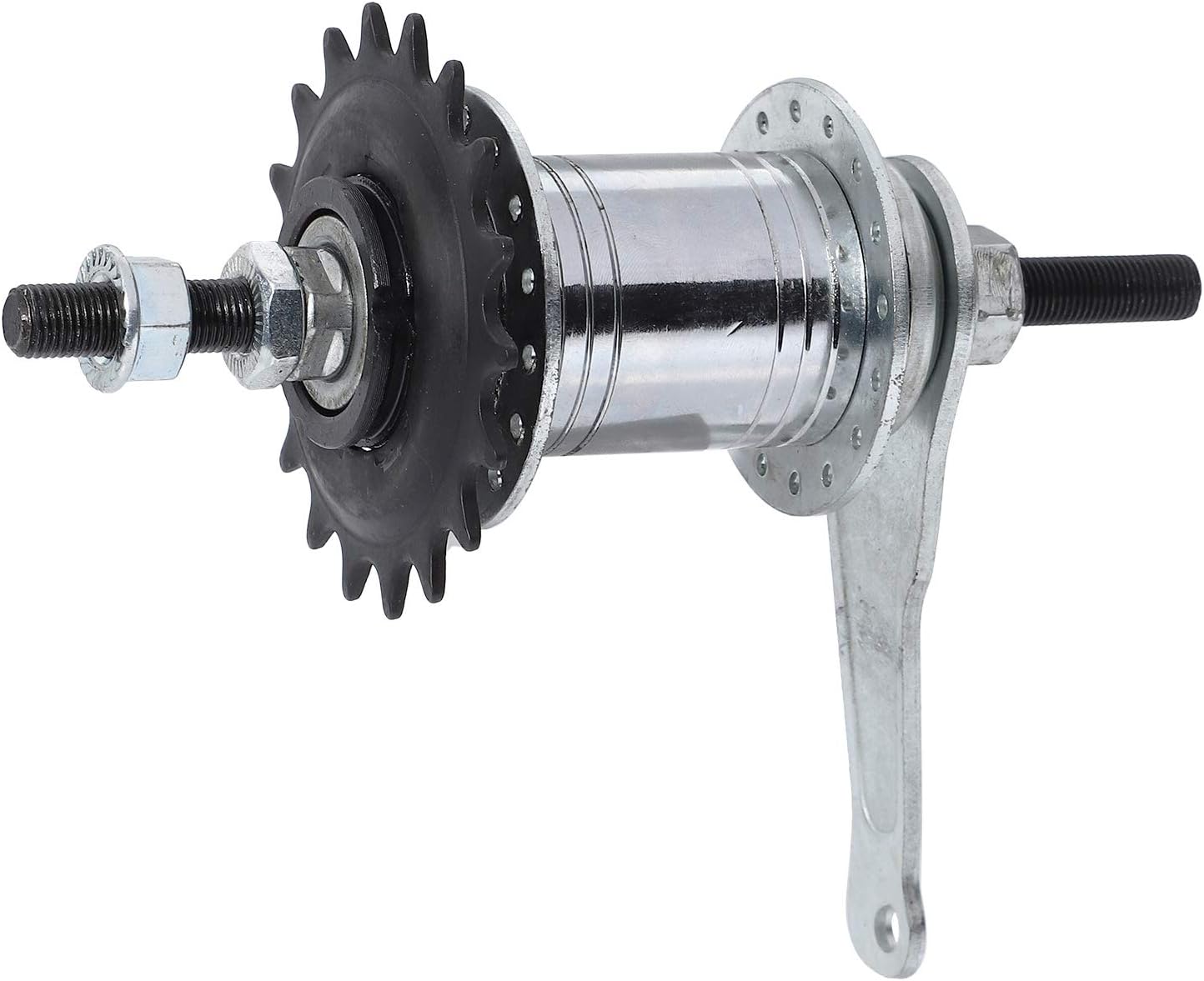 36 Hole Reversing Backwards Brake Fixed Gear Bike Rear Hub Aluminum Bicycle Bike Coaster Brake Rear Hub