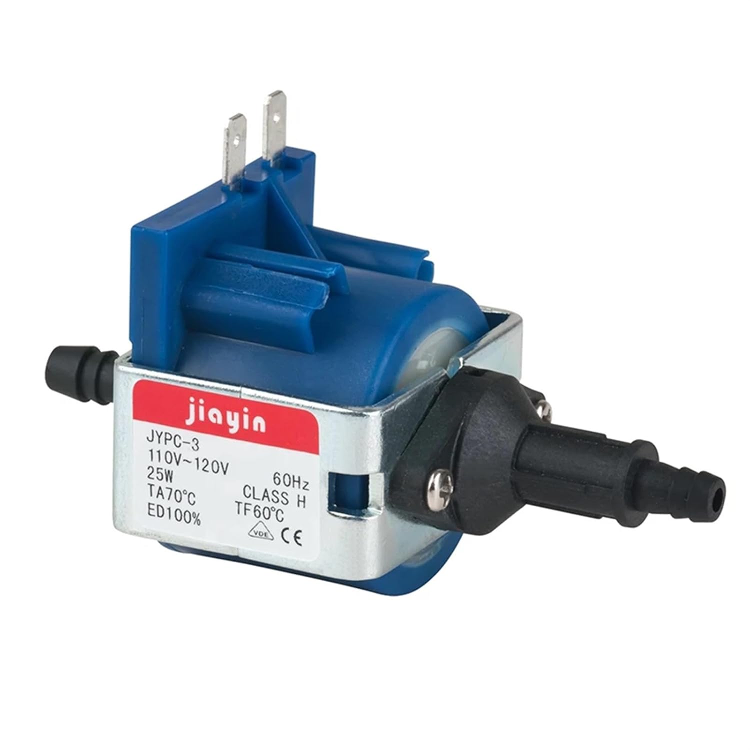 25W AC110V -120V 60Hz 7 bar Plunger Type Water Suction Solenoid Pump Electromagnetic Pump JYPC-3