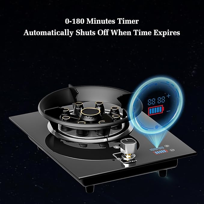 Estufa de Gas de 1 Puesto 5.2KW Portátil con Protección de Apagado miniatura 4