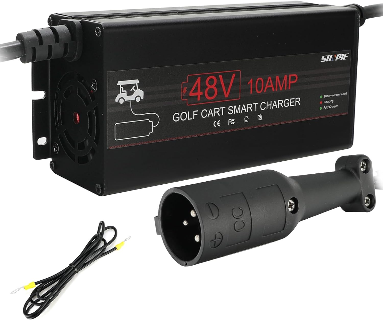 SUNPIE 48 Volt Golf Cart Battery Charger for Club Car