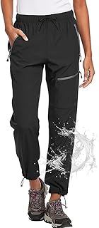 JENOANY Womens Hiking Pants UPF 50+ Cargo Lightweight Summer UV Water Resistant Pants Sun Protection Quick Dry Pants