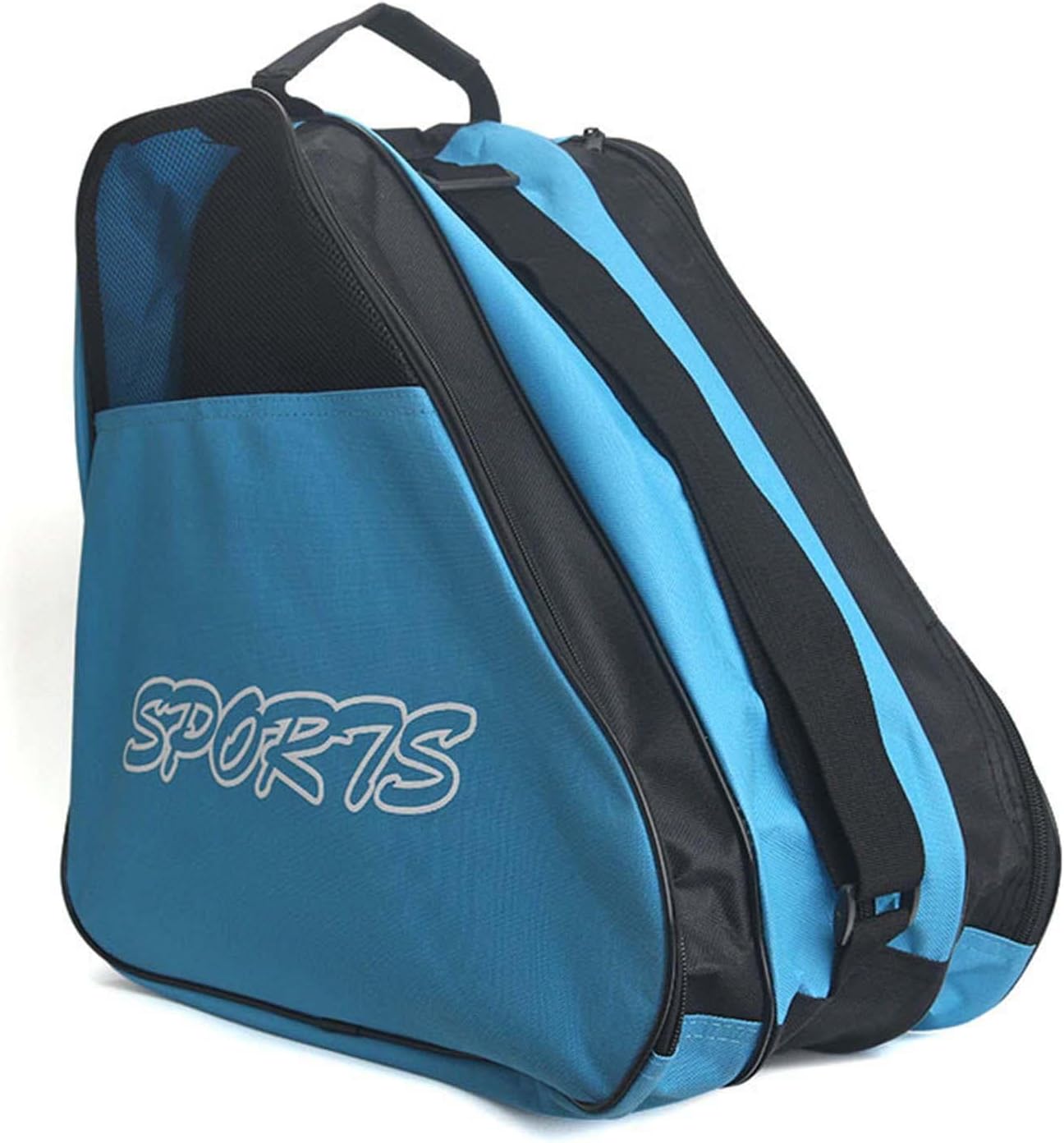 3X Roller Skates Bag Ice Skates Roller Skating Bag with Adjustable Shoulder Strap, Handbags Large Capacity Breathable Skating Shoes Bag