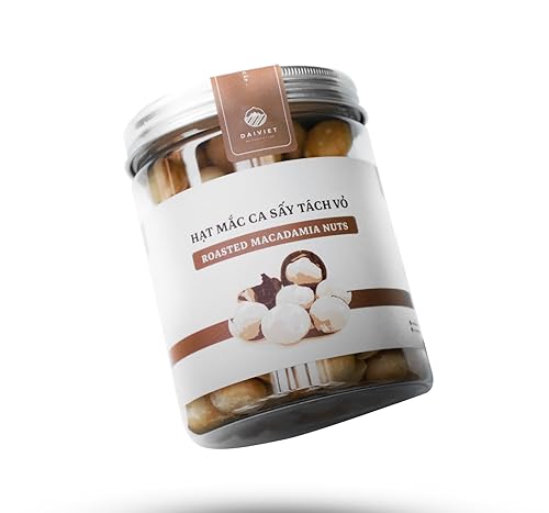 Miniatura 4 de Ong Ba Nueces de macadamia tostadas vietnamitas premium, sin sal, en cáscara  17.64 oz  17.6 oz  Paquete de 2