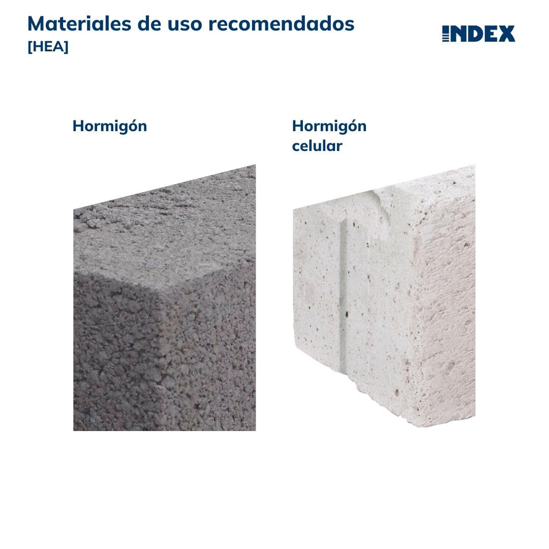 Index HE65057 – Concrete Screw Hexagonal Head Diamond Tip Galvanised Blue 6.5 x 057