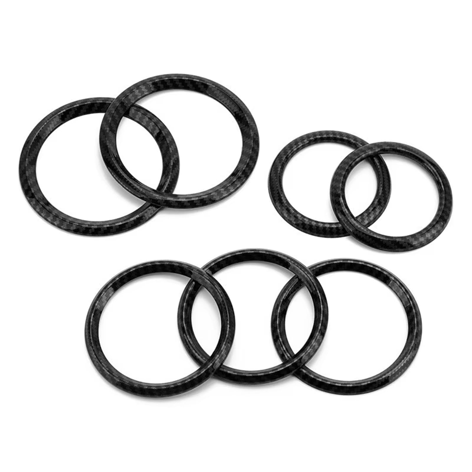 Compatible Con Benz Para V177 Para AMG A45 2019 2020 2021 2022 2023 2024 2025 Cubierta Salida Aire Acondicionado Pegatina Anillo Embellecedor Ventilación