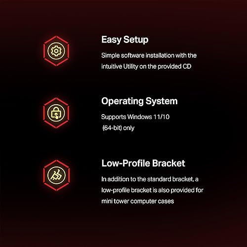 Miniatura 8 de TP-Link Tarjeta WiFi WiFi 6 AX3000 PCIe Archer TX3000E hasta 2400 Mbps Bluetooth 52 80211AX adaptador inalámbrico de doble banda con MU-MIMO OFDMA