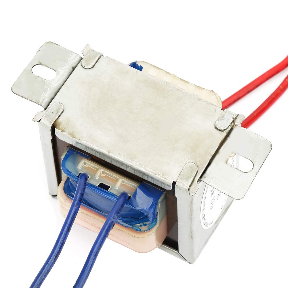 Power Transformer Isolation Transformer 12W 24V Low Frequency for Home Appliances Electronics Copper Wire Silicon Steel Core Safe Efficient