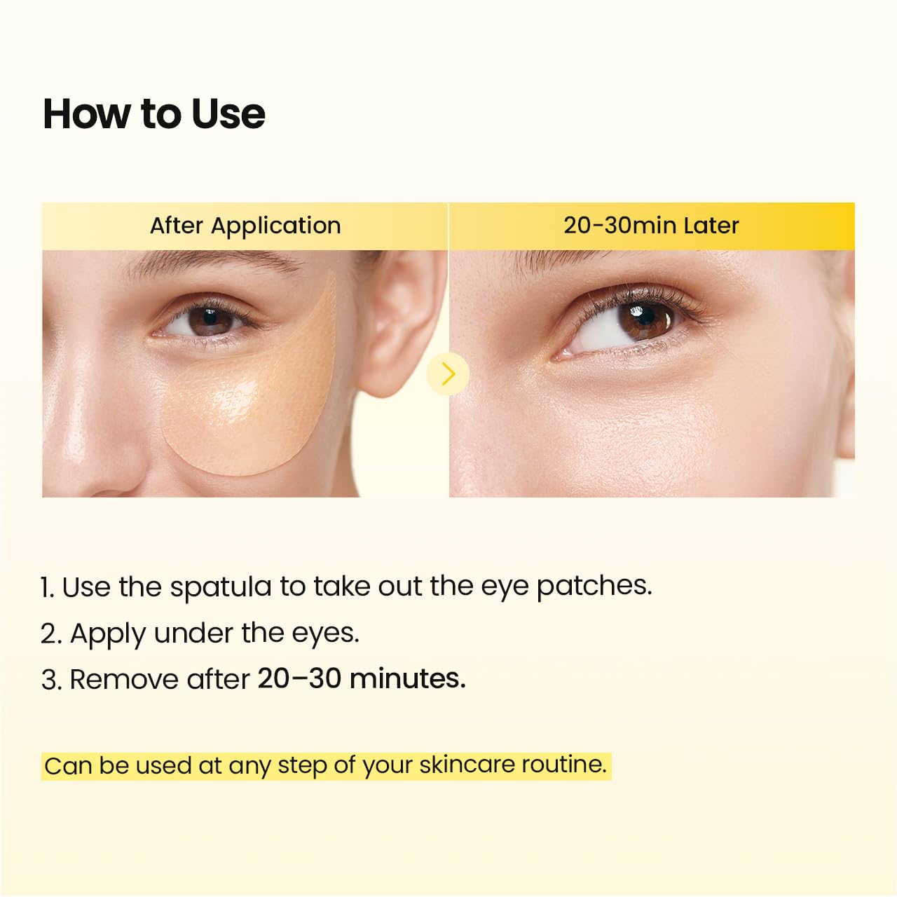 BIODANCE Hydrogel Eye Patches for Under Eye, Vita Niacinamide (60 Count) view 7