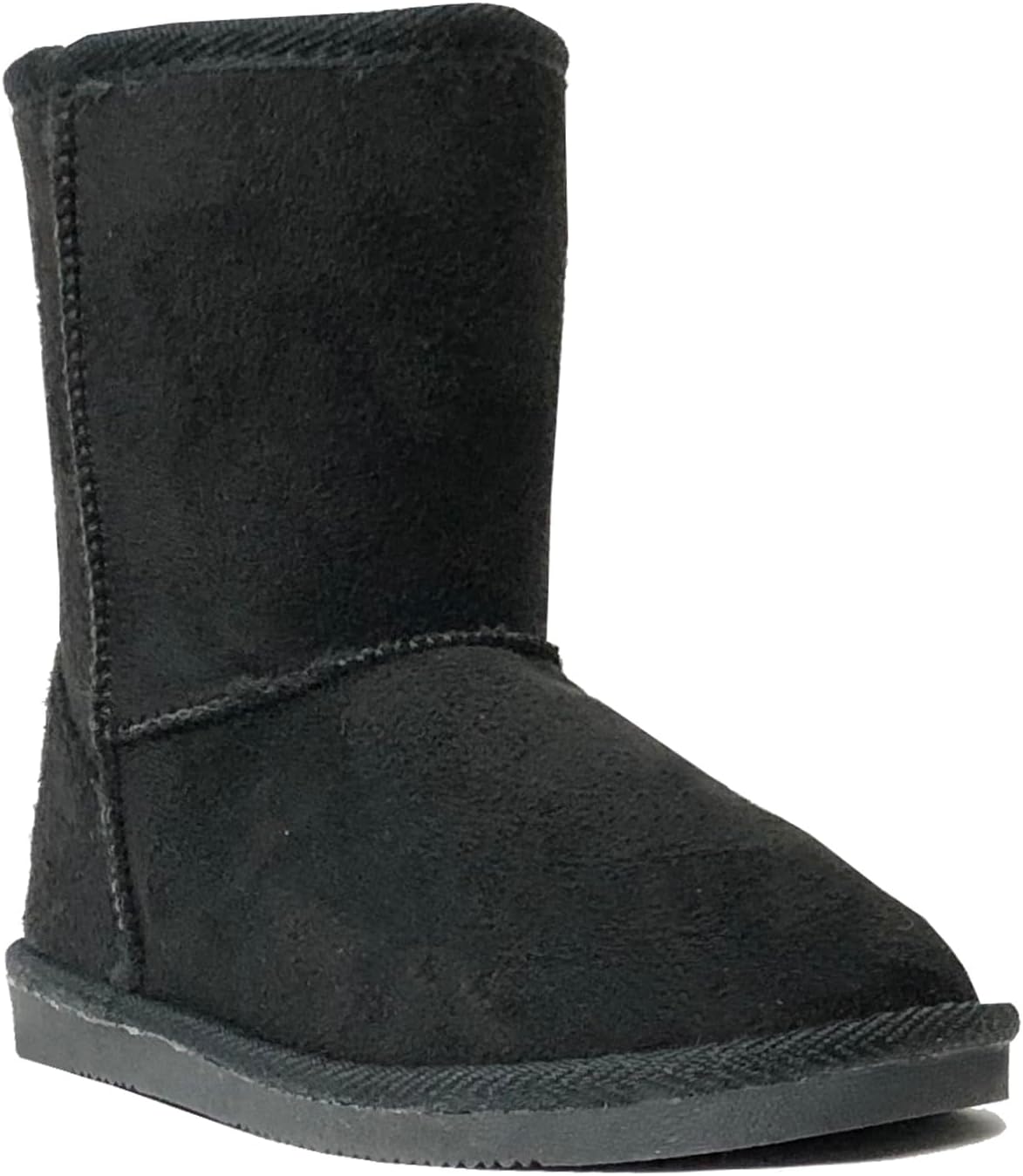 REDVOLUTION New Kids Classic Snow Boots Faux Fur Midcalf Outdoor Boots (Big Kid)