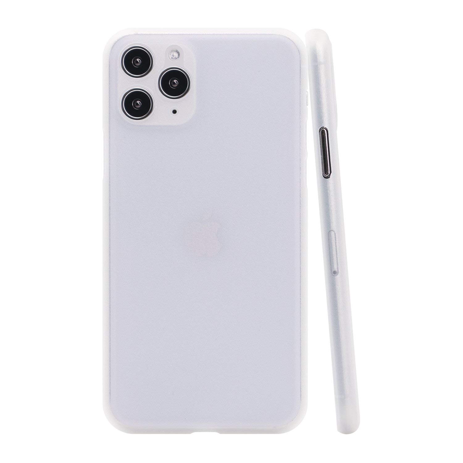 Cellbee iPhone Ultra-Slim Case, Premium Mobile Phone Case in Simple Grey, Extremely Thin, Perfect Protection Against Scratches, Flat and Lightweight, The Protective Case That Does Not Compromise on Design, Frosted White
