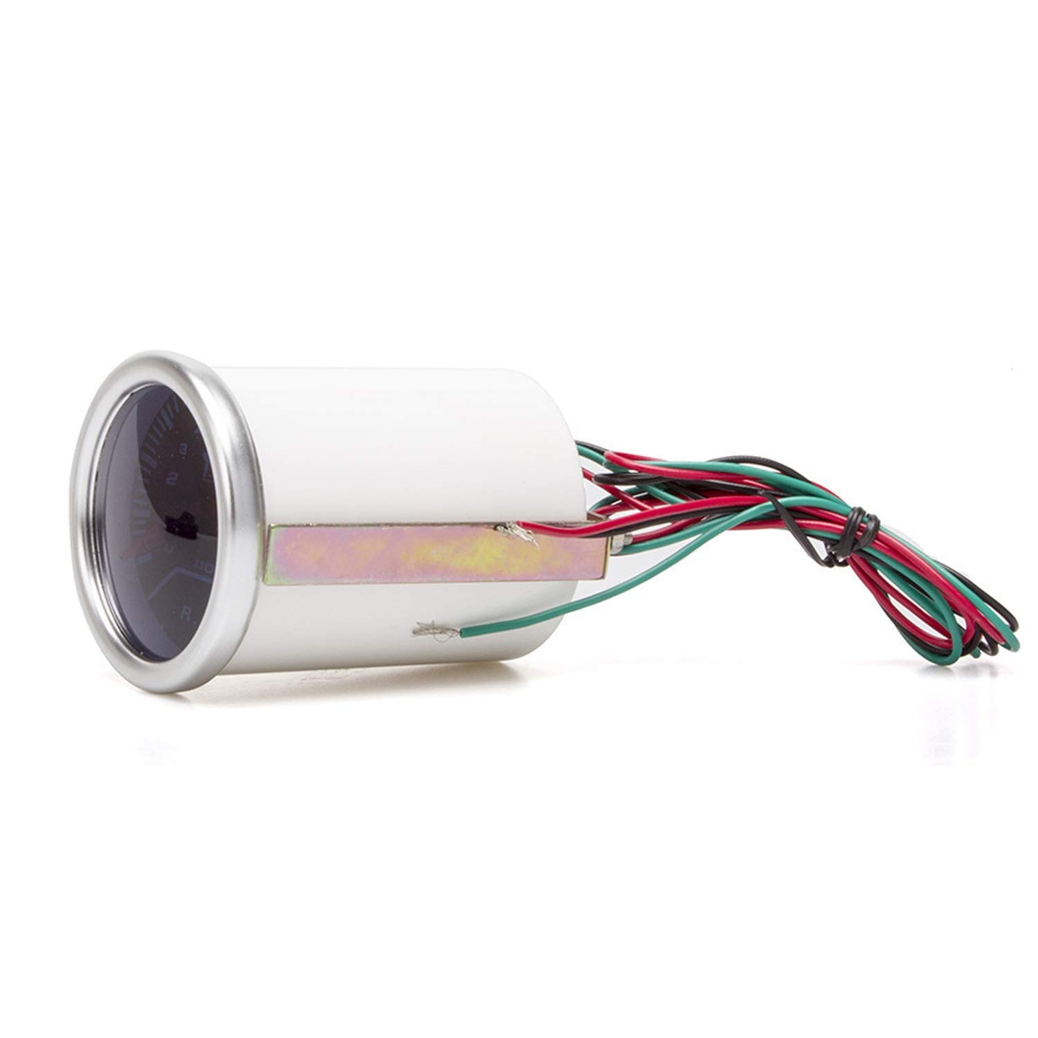 Coche 2 "52 mm Indicador de presión de aceite 0-7bar con sensor Lente de humo Indicador de presión de aceite Medidor de automóvil