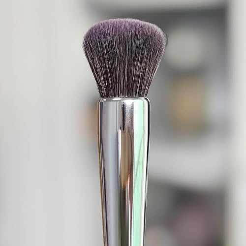 Miniatura 4 de Vela.Yue Pinceles de maquillaje Set 2pcs Precisión Forma de Cara Highlighter Blender Maquillaje Cepillo