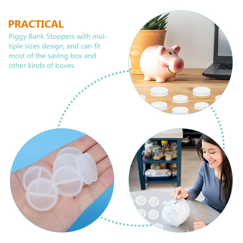 Snapklik.com : Saving Box Plug Piggy,20PCS Bank Plug Piggy, Bank ...