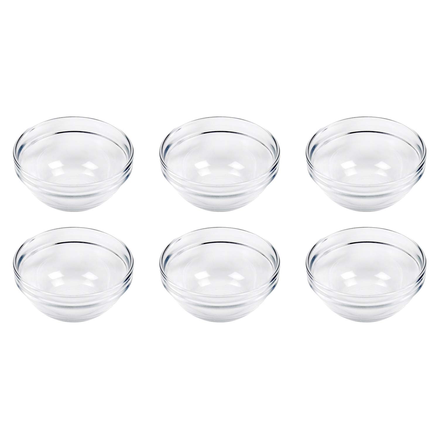 Empilable Glass Bowl - 1 oz - 6 Pack