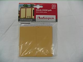 Auhagen 80611 paredes 2342 M amarillo Modelling kit , color/modelo surtido
