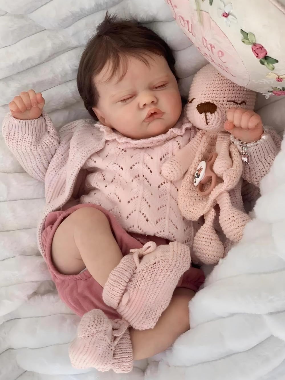 lalka reborn silikon dziewczynka lalki toddler chłopiec 19cali 48 cm realistic baby doll girls | Realistyczne lalki dziecięce 19 cali