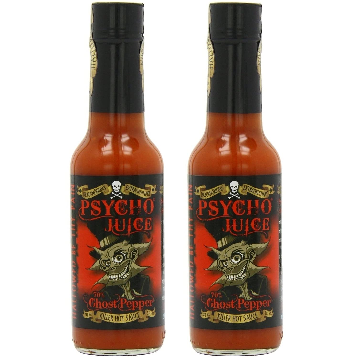 Psycho Juice 70 Percent Ghost Pepper (Pack of 2)