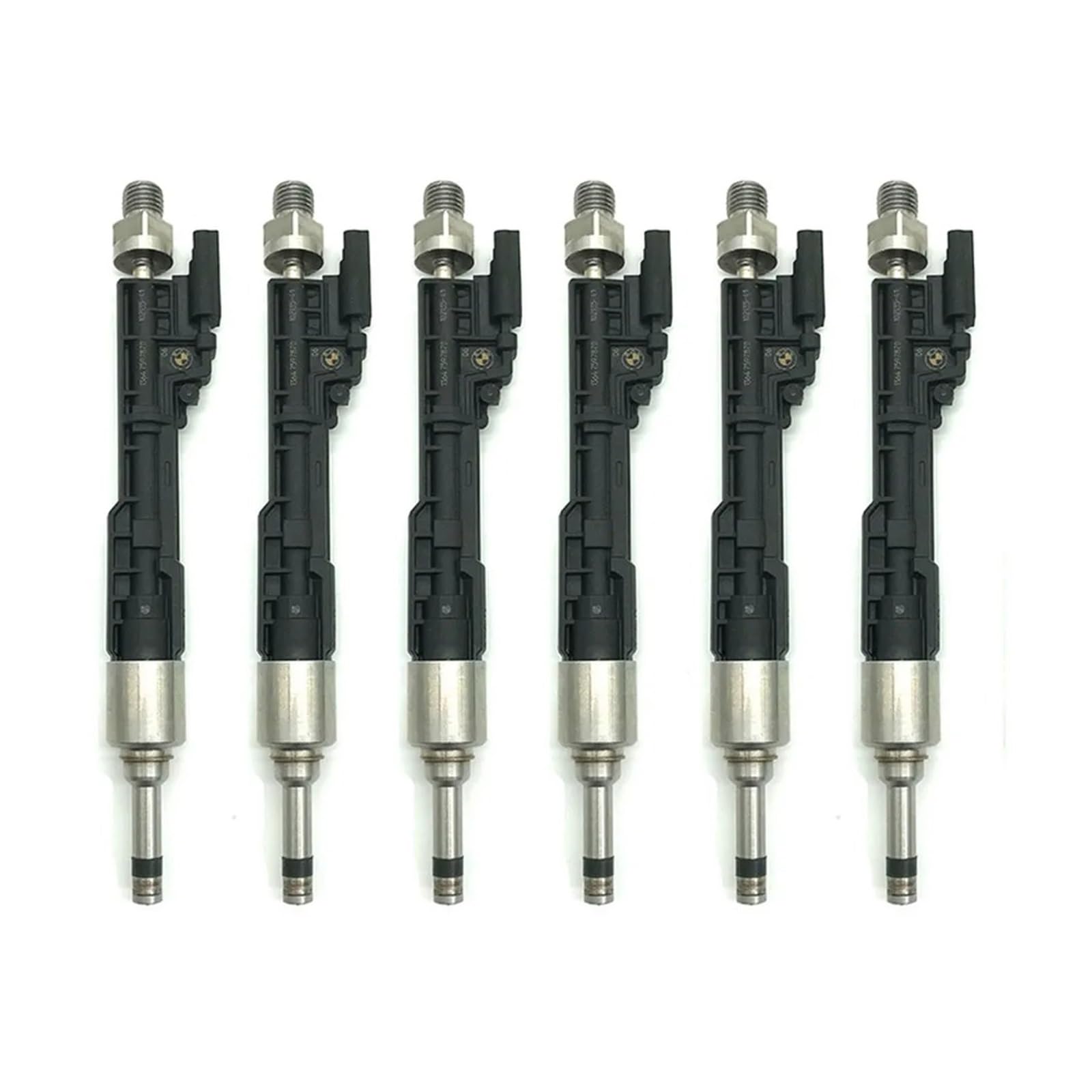for BMW X6 X5 X3 X1 535i for XDrive 335i 135i 640i 740Li 740i Gran Coupe GDI Fuel Injector 13647597870 0261500109 Fuel Injector(6pcs)