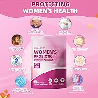 Vista 6 de Gomitas de probióticos vaginales para mujeres, equilibrio de pH para mujeres, gomitas de probióticos femeninos para olor vaginal saludable, salud